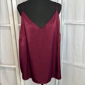 Sonoma Women’s 2XL Maroon adjustable straps Camisole XXL NWT